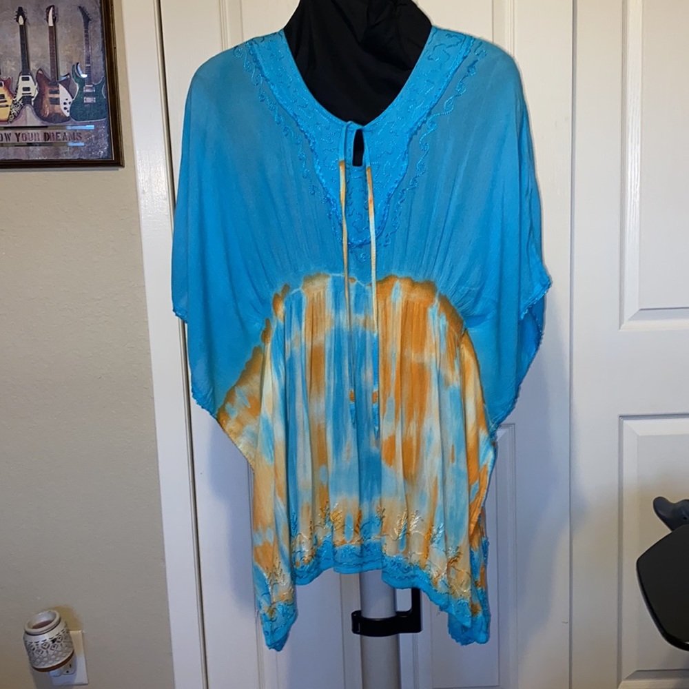 INDIA BOUTIQUE TUNIC SWIM COVER UP